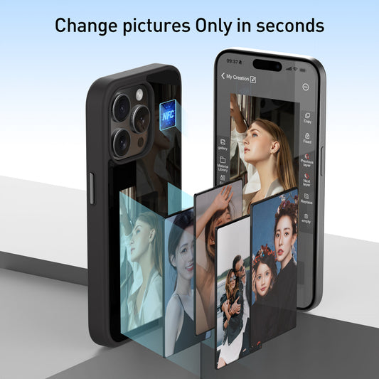 The Ink Screen Phone Case - A Revolution in Personalized Protection!"